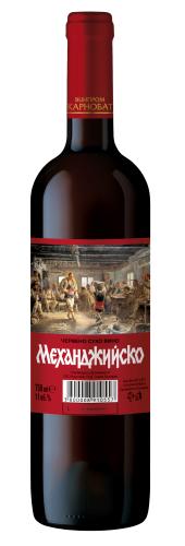 МЕХАНДЖИЙСКО Червено вино 0.7л
